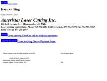 Tablet Screenshot of blog.laser-cutting.djmetalrep.com